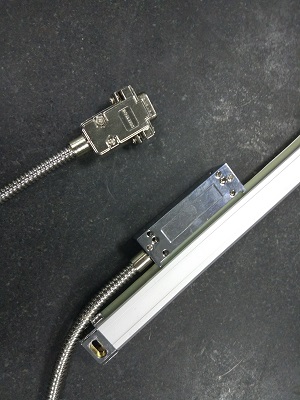 Tamaño optimizado escala linear óptica fina, escala elegante delgada de la lectura de Digitaces de la máquina