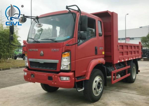10-14 Tons Dump Truck Enhanced Version Homan 4x2 Tipper Truck 129hp
