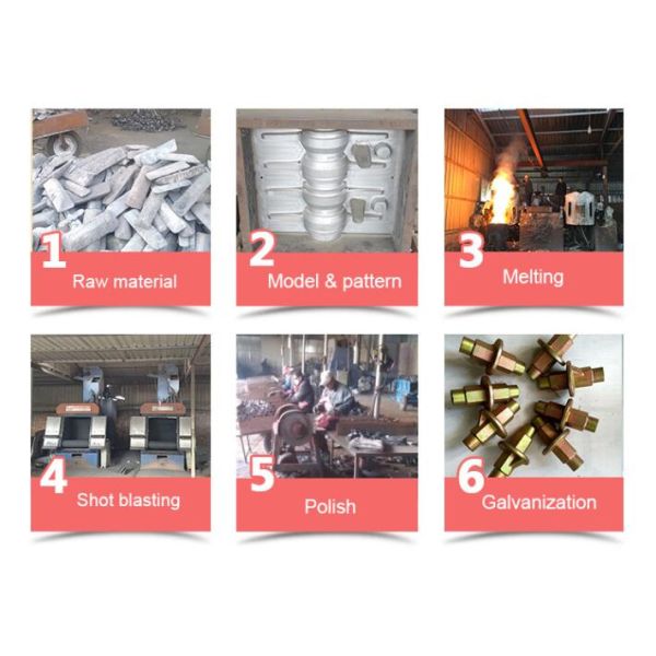 180KN Galvanized Formwork Tie Rod Water Stopper