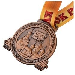 Carnival Personalized Race Medals Zinc Alloy Karnevalsorden Spinner With Lanyard