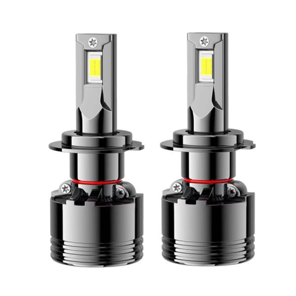 Metal Housing High Power LED Headlight Dual Beam 4500LM High Output For Vehicles