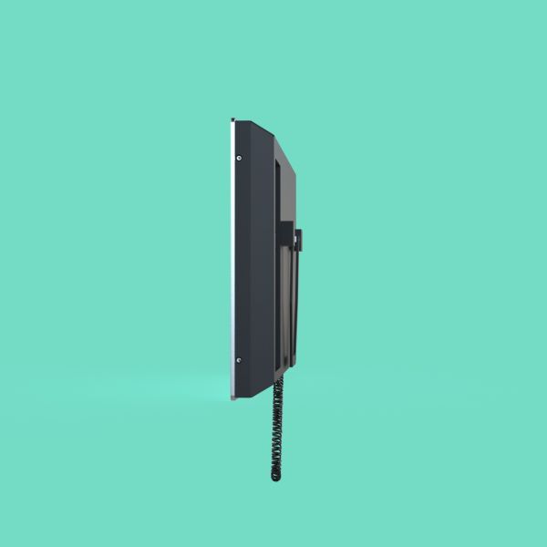 13.3 Wall Mount Video Intercom Property Management Kiosk with Handset