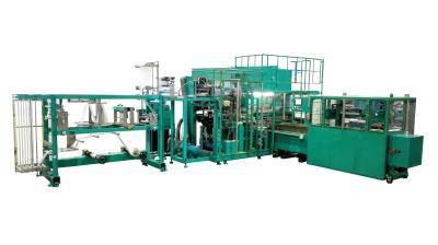 Tipo horizontal de empacotamento da máquina de envolvimento do tecido do bebê com certificado do CE
