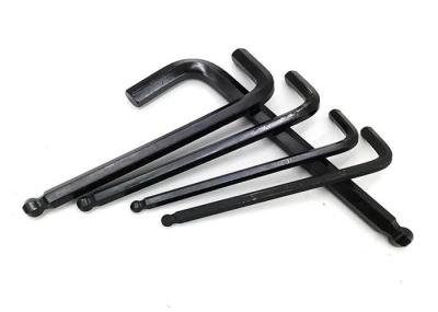 12mm Galvanized Steel B7 B7M Black Oxide Coating L Type Ball Head Hex Allen Key Spanner