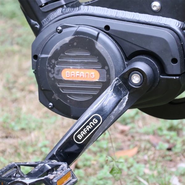 27.5 Inch Electric Fat Tire Mountain Bike 1000w 48v With BAFANG Middle Motor