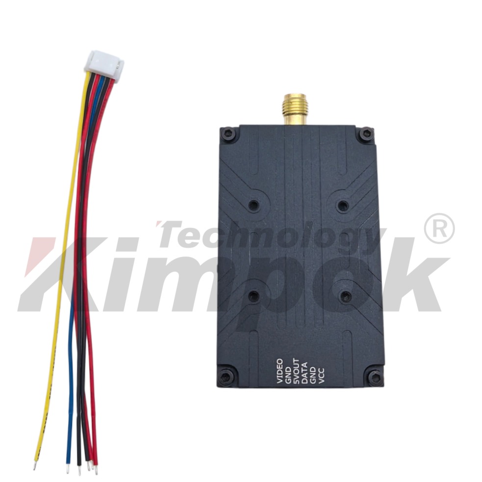 AirLinK-T 3.0-3.9GHz 10W High Power FPV VTX, 80CH Long Range Video Transmitter for RC Drone