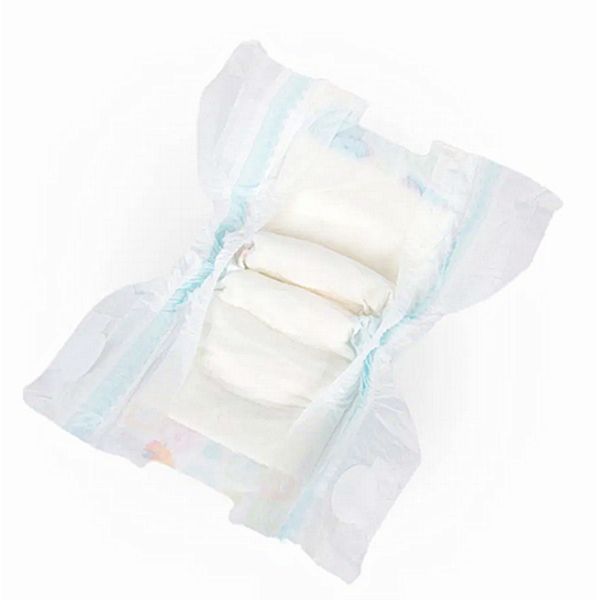 Унисексный индивидуальный одноразовый NB размер детские подгузники бесплатное пробы высокопоглощающие подгузники с лентой