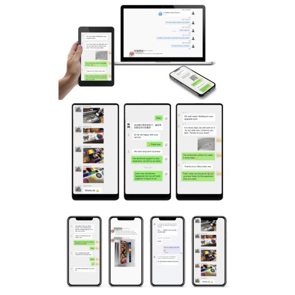 High Hardness UV Film 60cm CMYK Polymer Glossy White Varnish A+B Film