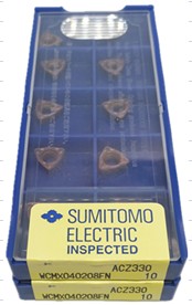 ПВД/покрытые КВД вставки, вставки ВКМС040208ФН АКЗ330 Сумитомо поворачивая