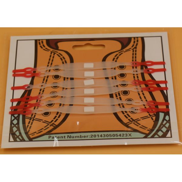 Waterproof Silicone Rubber Supplies Elastic Shoelaces Unisex