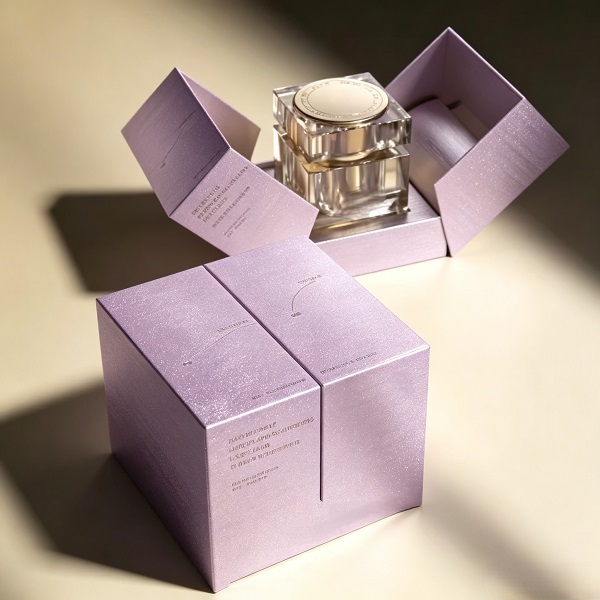 Rigid Gift Boxes With Folding Lid Structure For Luxury Perfume Packaging