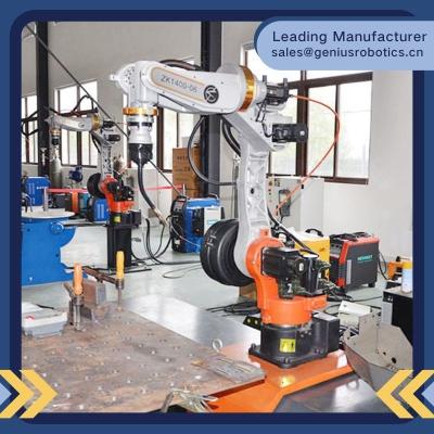 Machine de soudure robotique industrielle avec la vue pour la commande électrique de cadre en métal