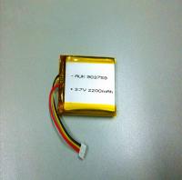 OEM / ODM Bateria recarregável LiPo 3.7V 2200mAh 903759 Grau A