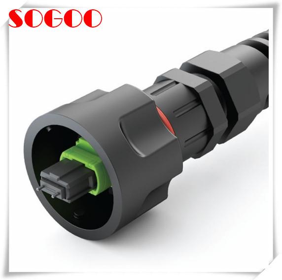 IP67 Rated MPO MTP Ruggedized Fiber Optic Cable Armored Structure For 4G / 5G