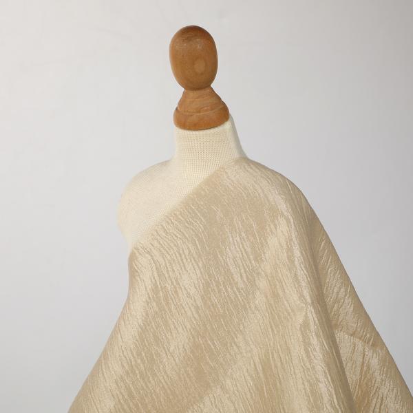 High Quality Fashion Wholesale Solid Color Smooth Blended Polyester Acetate Tencel Crepe Dress Fabric