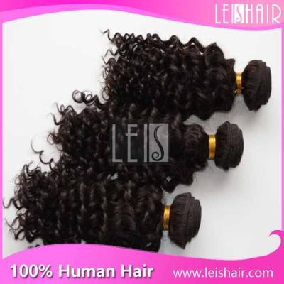 5A Good quality hot sale deep curly peruvian remy hair extension