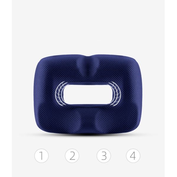 Comfortable Sitting with Breathable Mesh Cloth Seat Cushion and Memory Foam Pillow