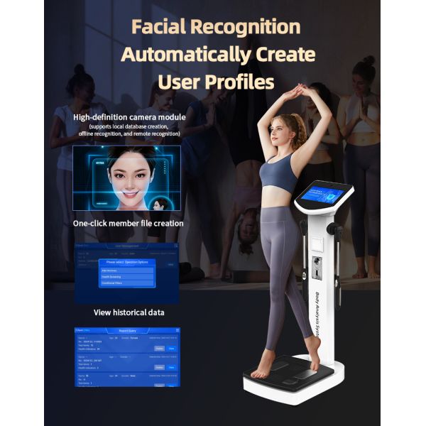 SH-10F Professional Body Composition Analyzer Machine