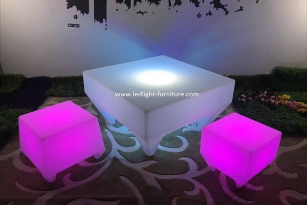 Unique Design RGB Outdoor LED Party Furniture Brightness With Remote Control