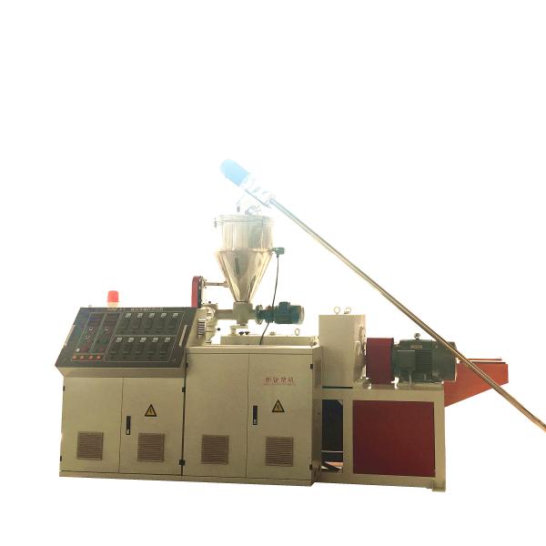 Twin Screw Caco3 PVC Shower Room Plastic Profile Machine