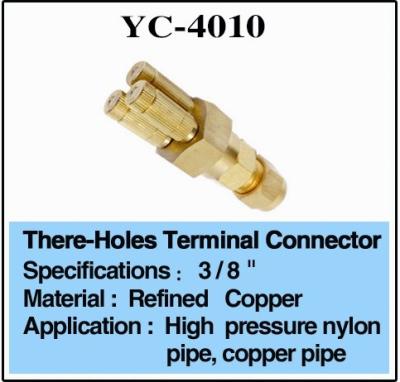 3/8 único conector terminal para o bocal de névoa da água