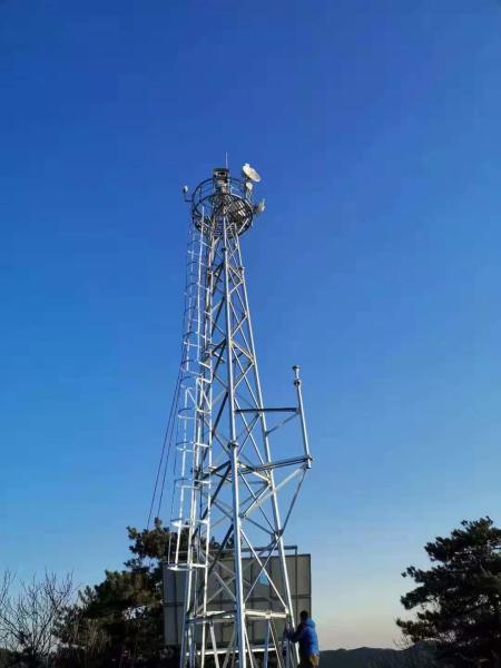 Watchtower Customized 4-leg Tower Guard Security Tower Angle Steel Fire Protection Watching Tower Monitoring System Watchtower