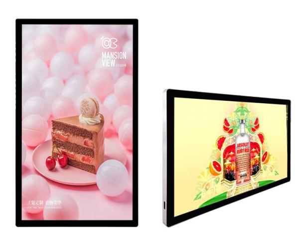 Mounted Indoor Outdoor Digital Signage Sunlight Readable For Advertising