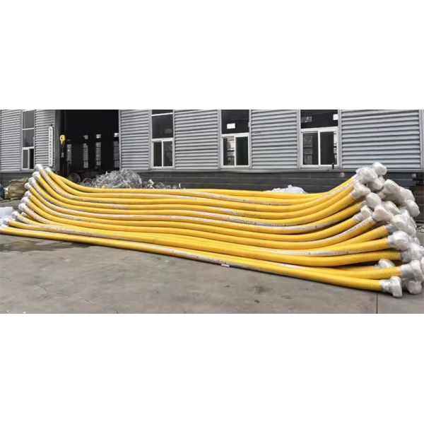 Polyester Chemical Gutteling Composite Hose Pipe Customized