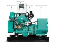 12kw Cummins Genset diesel marinho com 4bt3.9 o motor diesel ISO9001 complacente