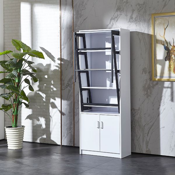 PVC заканчивает створку MDF 191cm из мебелей космоса шкафа таблицы сохраняя