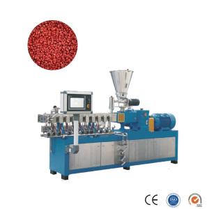 Máquina de Fabricação de Masterbatch Poliéster Reciclado PP PE PVC Twin Screw