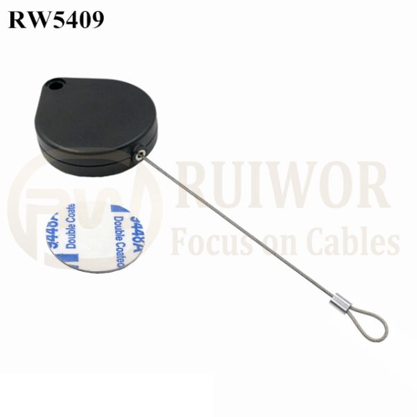 RW5409 Heart-Shaped Security Pull Box Plus Size Customizable Fixed Loop End