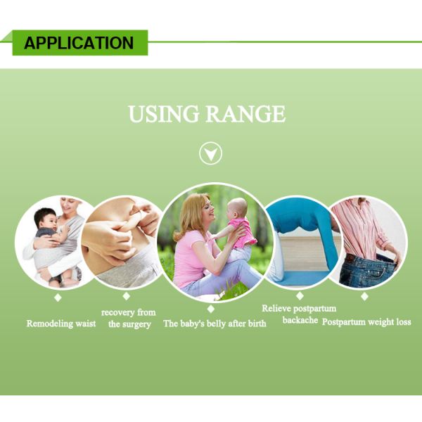 Good design new type good quality self-adhesive abdomen belt