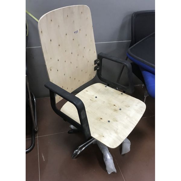 Lightweight Fabric Conference Chairs , Fabric Desk Chair With Arms Eco Friendly