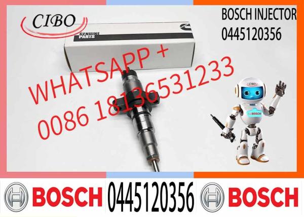 Diesel Injectors 0445120356 Fuel Injector 5303101 For Cummins Common Rail Injector