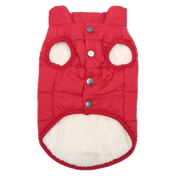 Roupa morna do cão de cachorrinho do revestimento da veste da roupa do animal de estimação do inverno para grandes cães médios pequenos