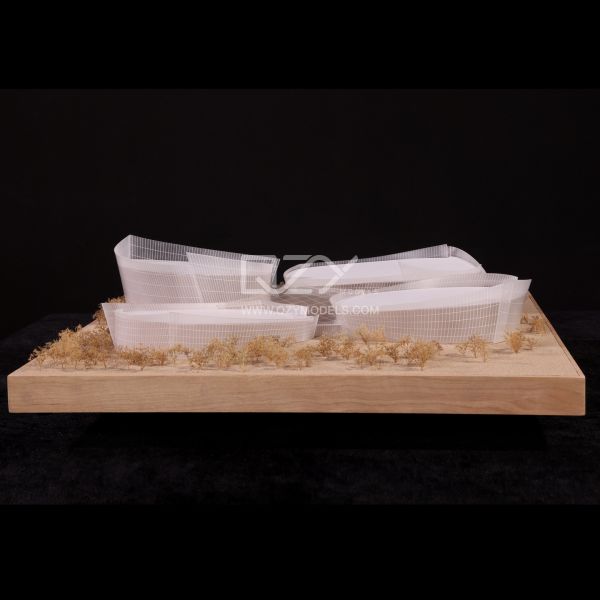 1:100 国会議事堂博物館 木製建築模型