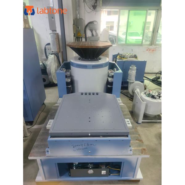 Dynamic Shaker Vibration Test System for ASTM D4728 Shipping Containers Essential for Product Assurance and New Product Research and Development