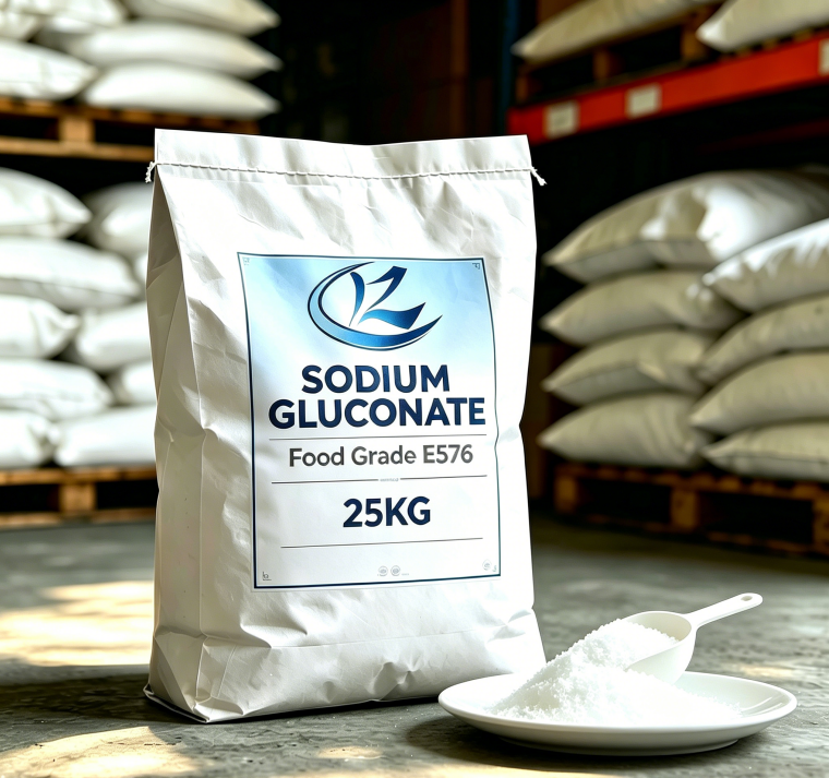 Factory Supply Food Grade Sodium Gluconate CAS 527-07-1 E576 Chelating Stabilizer Powder for Food, Beverage & Cosmetic Formulation
