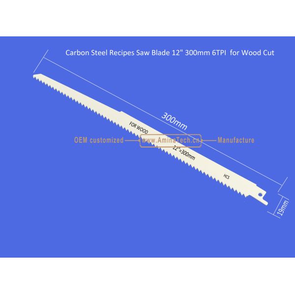 Carbon Steel Recipes Saw Blade 12