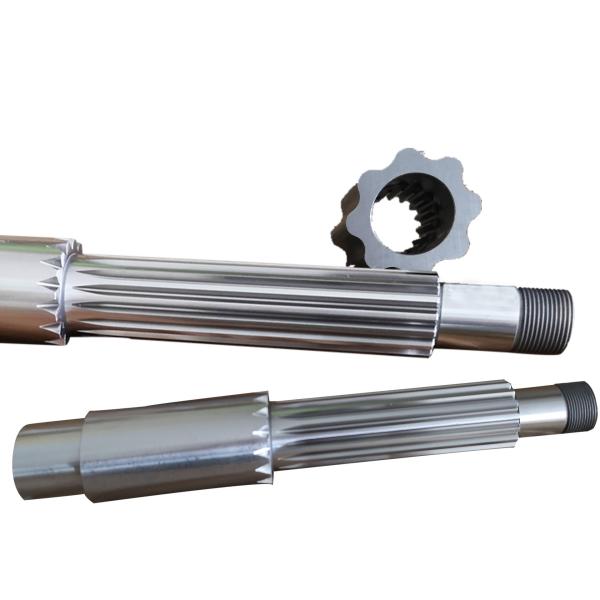 Spline Shafts For Mining Trucks , Mining Machinery，Mining Card Drive Shaft