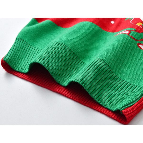 Kid Christmas Sweater Children'S Knit Sweater Winter Children'S Clothing