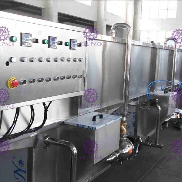 Beverage Processing Plastic Bottled Juice Cooling Sterilizer 80 - 60 ℃
