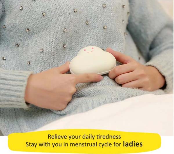 New Fashion Gift 3600mah Mini Cloud Hand Warmer Mobile charger Power Bank