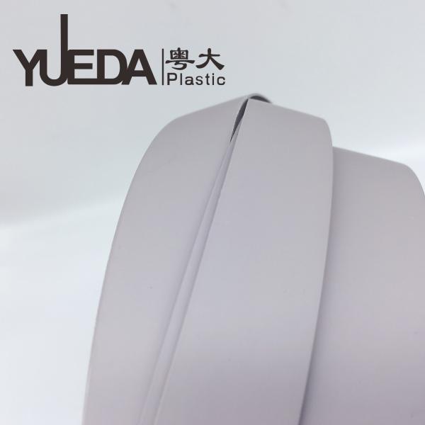 Matte Finish Galactic Gray Furniture Pvc Edge Banding With Scratch Resistance M8034