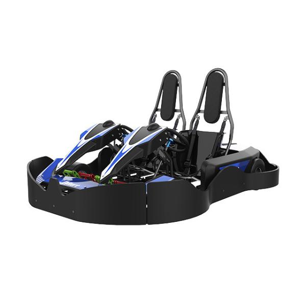 Afastamento de terreno dobro interno do kart 3.5kw Junior Racing Go Kart 43mm de Seater