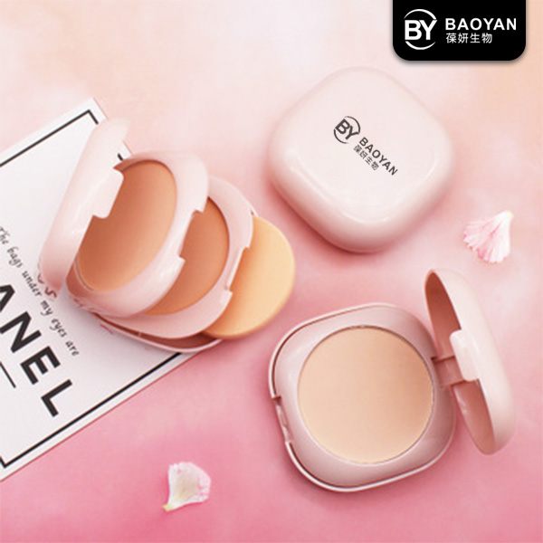 Макияж стороны компакта ODM отжатый для того чтобы напудрить управление масла