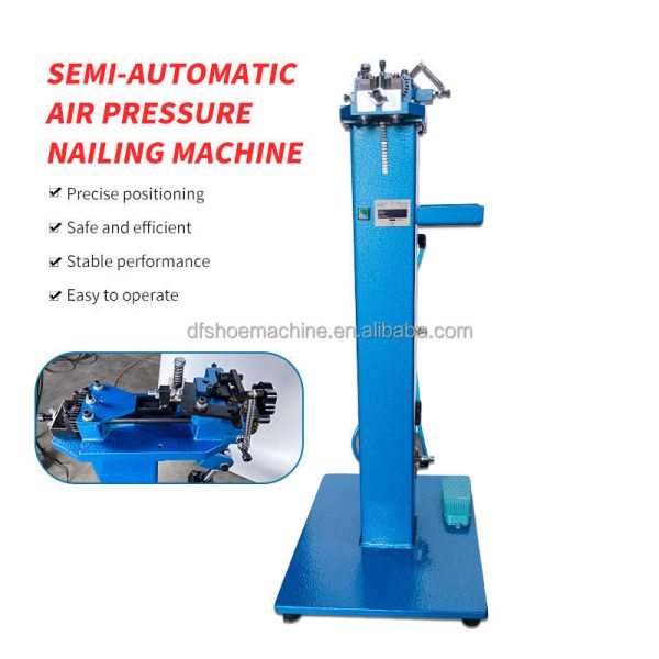Leather Belt Buckle Stapling Machine Horse Tack Belt Loop Locking Nailing Machine
