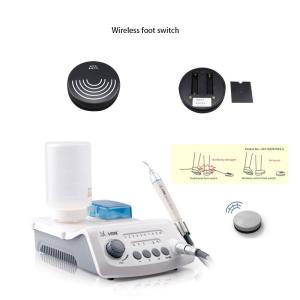 A8 Dental Ultrasonic Piezo Scaler With LED Handpiece With Wireless Pedal /