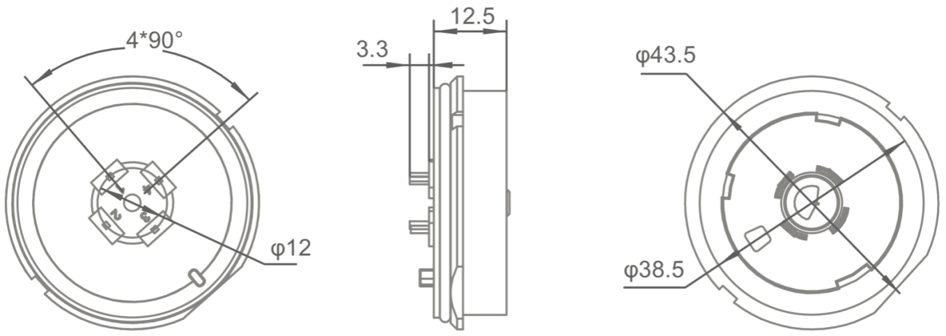 Base Developer Kit Brass 0.8mm Thick Tinned Terminal Material